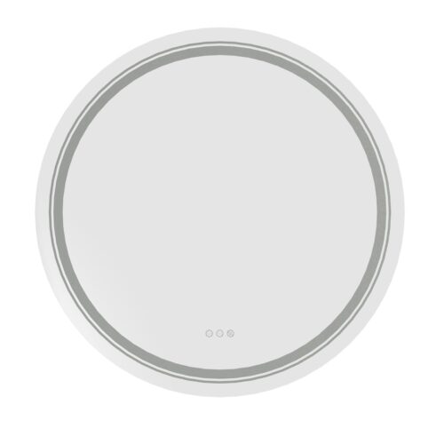 Seinapeegel DOVER 60, hõbe