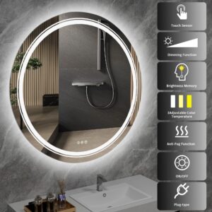 Seinapeegel DOVER 80, hõbe