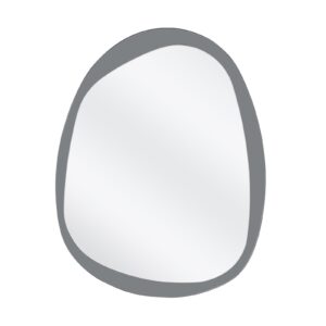 Seinapeegel PLAZIN, hõbedane