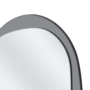 Seinapeegel PLAZIN, hõbedane