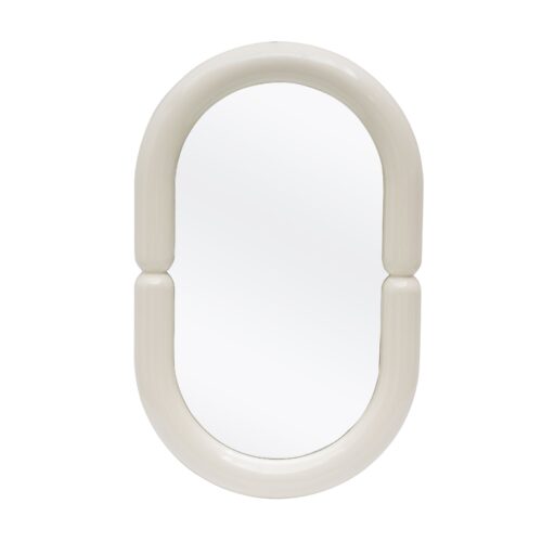 POSTER seina peegel, valge