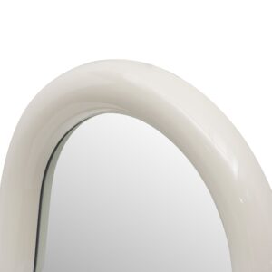 POSTER seina peegel, valge