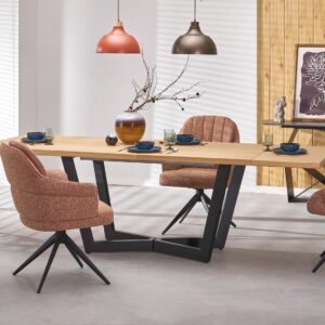 Pikendatav Söögilaud MASENO 2, naturaalne tamm