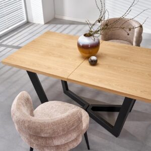 Pikendatav Söögilaud MASENO 2, naturaalne tamm