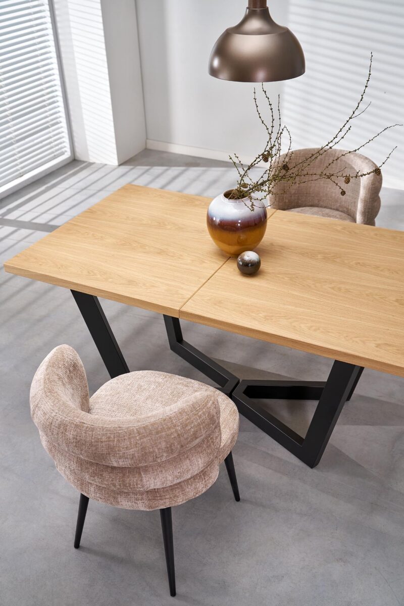 Pikendatav Söögilaud MASENO 2, naturaalne tamm