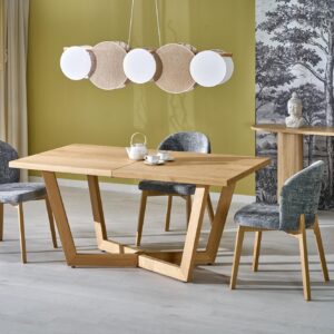 Pikendatav Söögilaud MASENO 3, naturaalne tamm