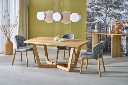 Pikendatav Söögilaud MASENO 3, naturaalne tamm