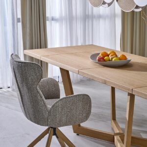 Pikendatav Söögilaud MASENO 3, naturaalne tamm