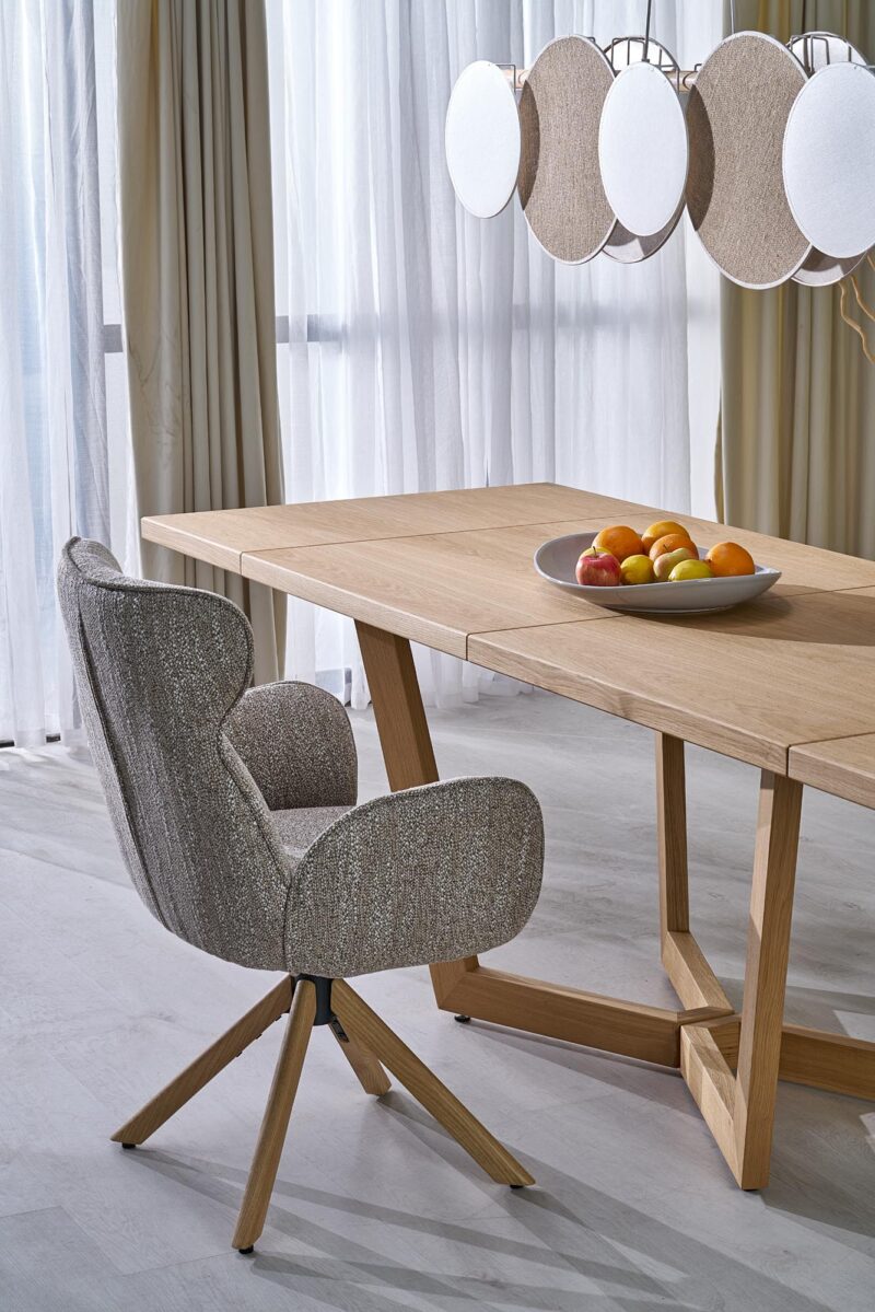 Pikendatav Söögilaud MASENO 3, naturaalne tamm