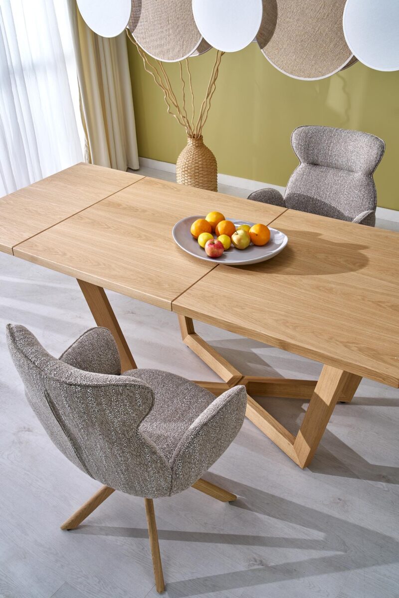 Pikendatav Söögilaud MASENO 3, naturaalne tamm