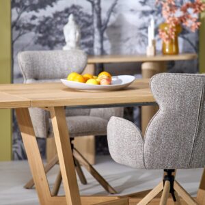 Pikendatav Söögilaud MASENO 3, naturaalne tamm