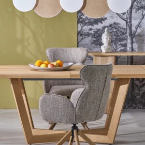 Pikendatav Söögilaud MASENO 3, naturaalne tamm