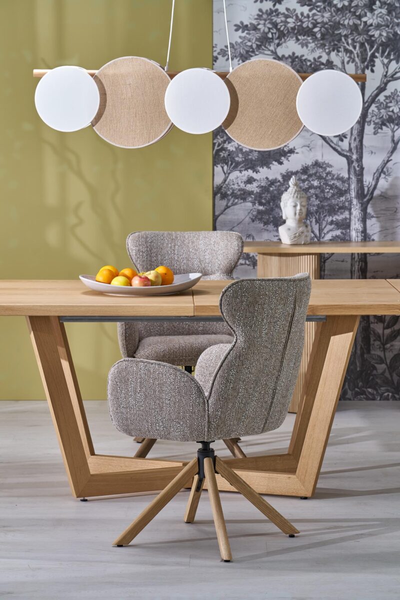 Pikendatav Söögilaud MASENO 3, naturaalne tamm