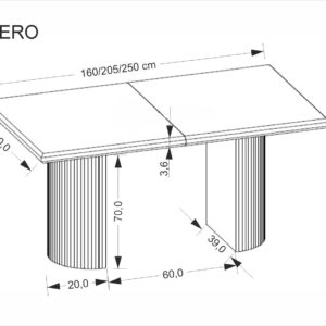 5905248137158_18 Pikendatav Söögilaud BOLVION, must / must