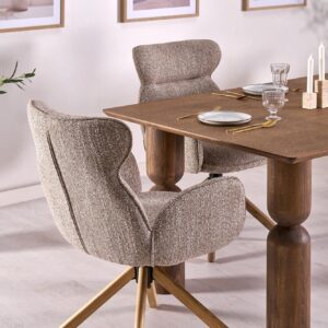 Pikendatav söögilaud JAPARIO, hele pähkel