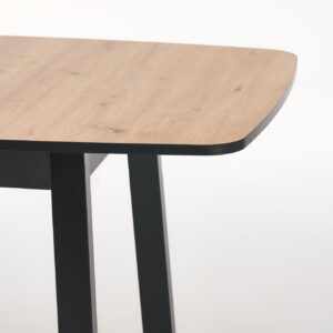 Pikendatav Söögilaud BARTON, tamm / must