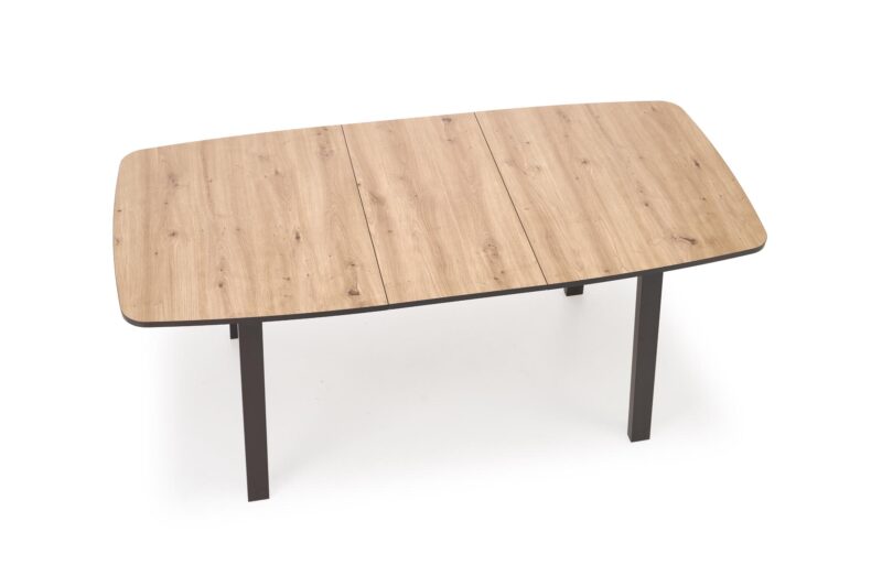 Pikendatav Söögilaud BARTON, tamm / must