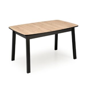 Pikendatav Söögilaud BARTON, tamm / must