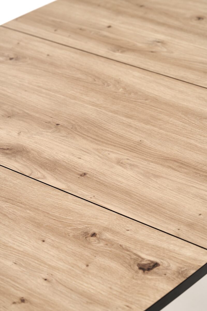 Pikendatav Söögilaud BARTON, tamm / must