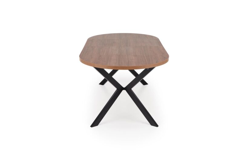 5905248137233_13 Pikendatav söögilaud PERLON, pähkel / must