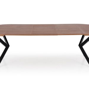 5905248137233_16 Pikendatav söögilaud PERLON, pähkel / must