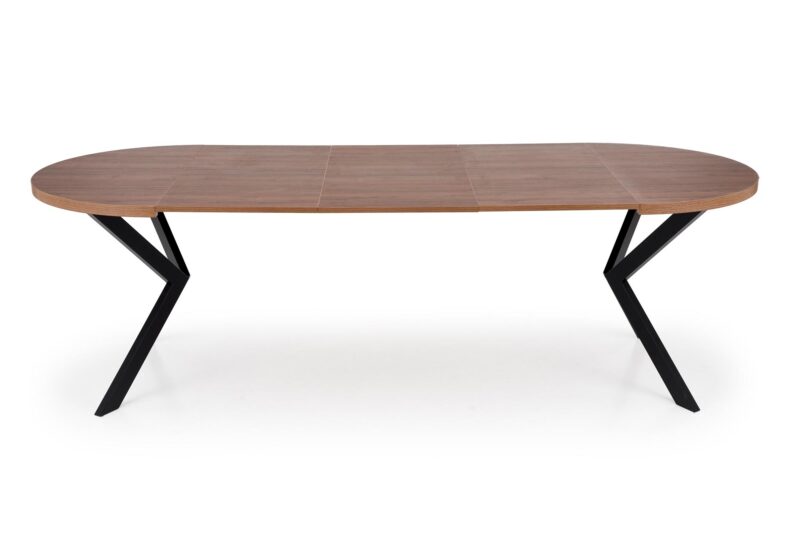 5905248137233_16 Pikendatav söögilaud PERLON, pähkel / must