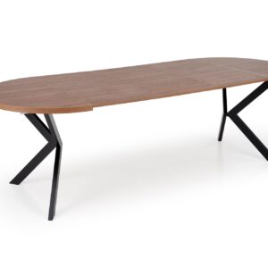 5905248137233_17 Pikendatav söögilaud PERLON, pähkel / must