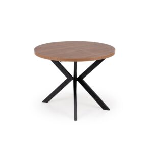 5905248137233_20 Pikendatav söögilaud PERLON, pähkel / must