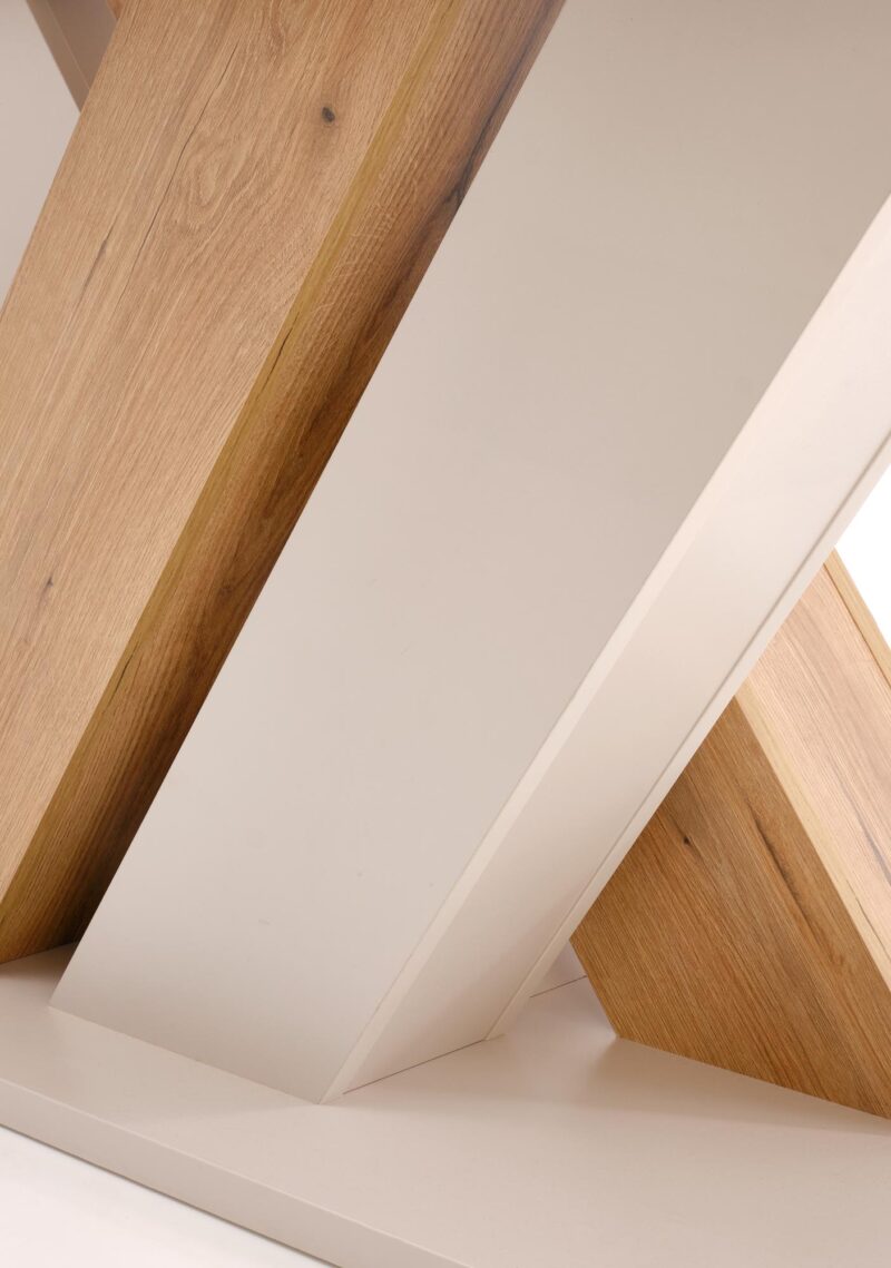 Pikendatav söögilaud BRANTOR, kašmiir / tamm