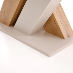 Pikendatav söögilaud BRANTOR, kašmiir / tamm