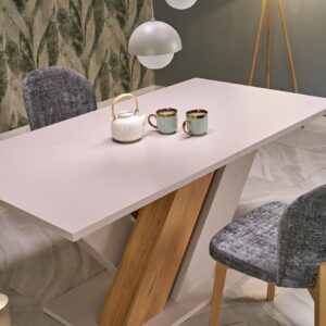 Pikendatav söögilaud BRANTOR, kašmiir / tamm