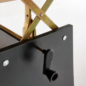 Kohvilaud ERIKA, tamm / must