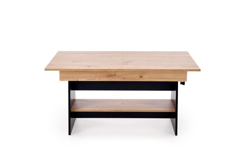 Kohvilaud ERIKA, tamm / must