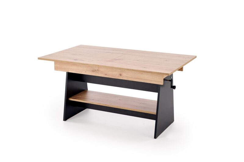 Kohvilaud ERIKA, tamm / must