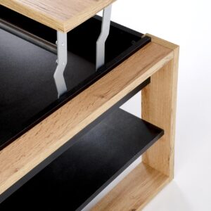 Kohvilaud BELMONA,  tamm / must