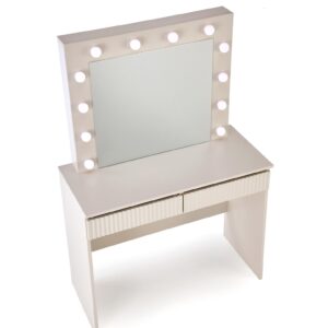 Meigilaud HOLVION 2, beež puidutoon