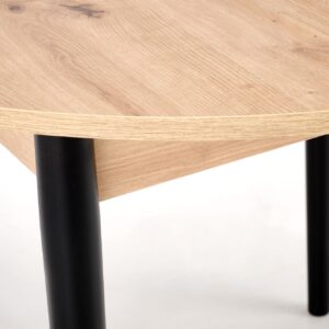 Pikendatav Söögilaud  PIVARO, tamm / mustad jalad