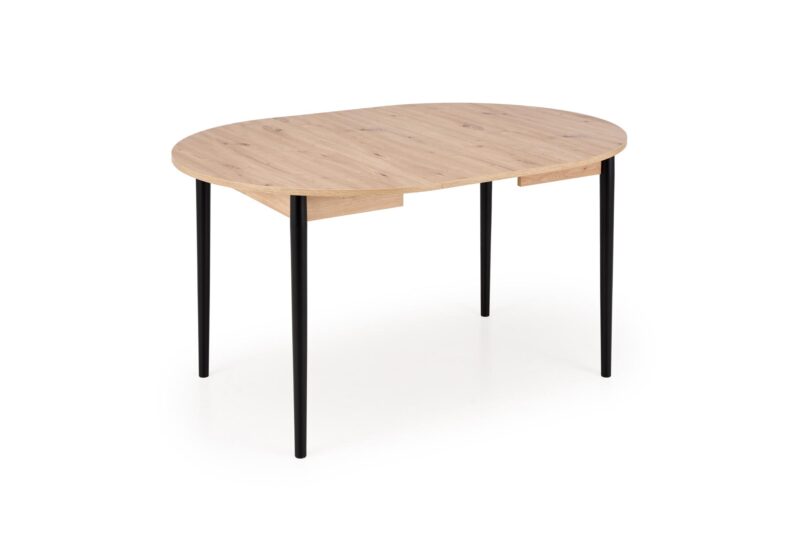 Pikendatav Söögilaud  PIVARO, tamm / mustad jalad