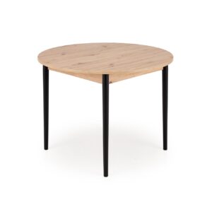 Pikendatav Söögilaud  PIVARO, tamm / mustad jalad