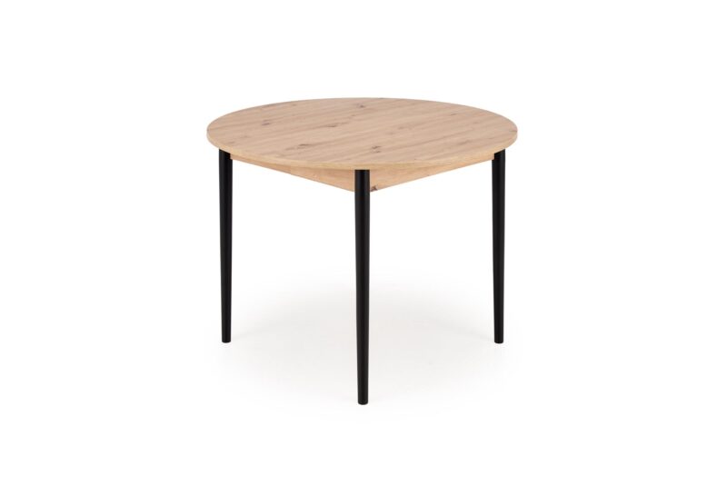 Pikendatav Söögilaud  PIVARO, tamm / mustad jalad