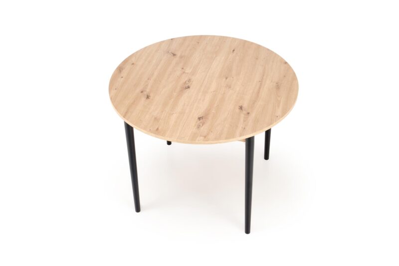 Pikendatav Söögilaud  PIVARO, tamm / mustad jalad