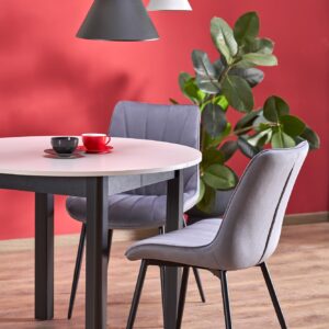 Söögilaud RINVAR, kašmiir / must