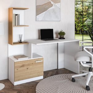 Kirjutuslaud MIRA, valge