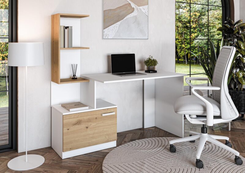 Kirjutuslaud MIRA, valge