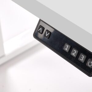 Reguleeritav kirjutuslaud ZARA, valge