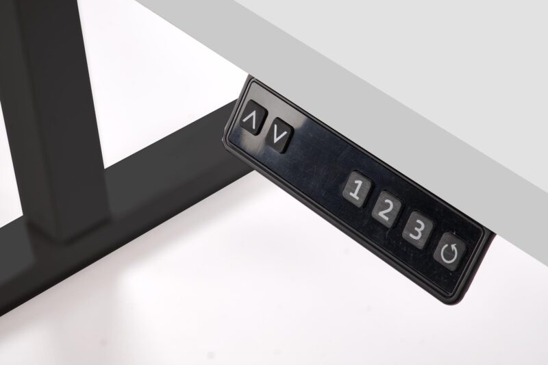 Reguleeritav kirjutuslaud ZARA, must