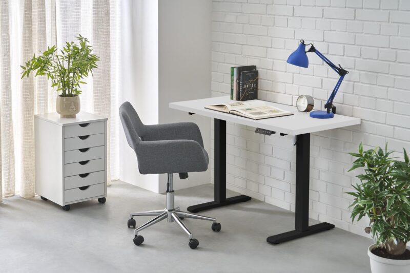 Reguleeritav kirjutuslaud ZARA, must