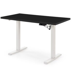 Reguleeritav kirjutuslaud ZARA, must / valge