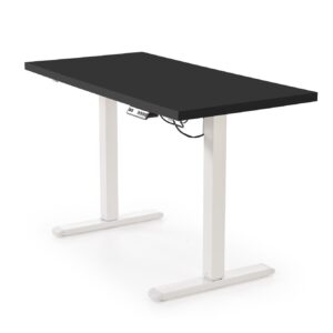 Reguleeritav kirjutuslaud ZARA, must / valge