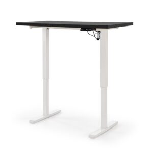 Reguleeritav kirjutuslaud ZARA, must / valge